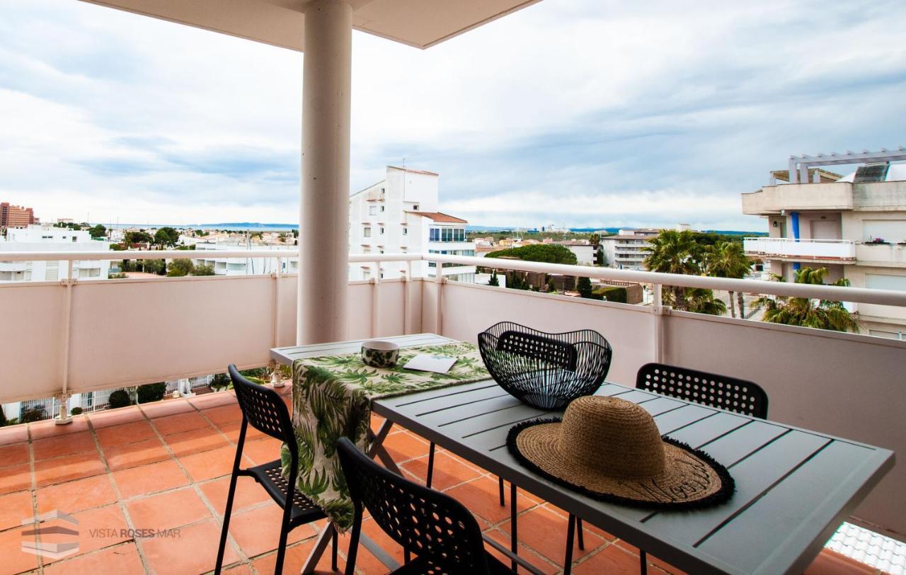 Vista Roses Mar - Apartamento Con Piscina II Екстер'єр фото