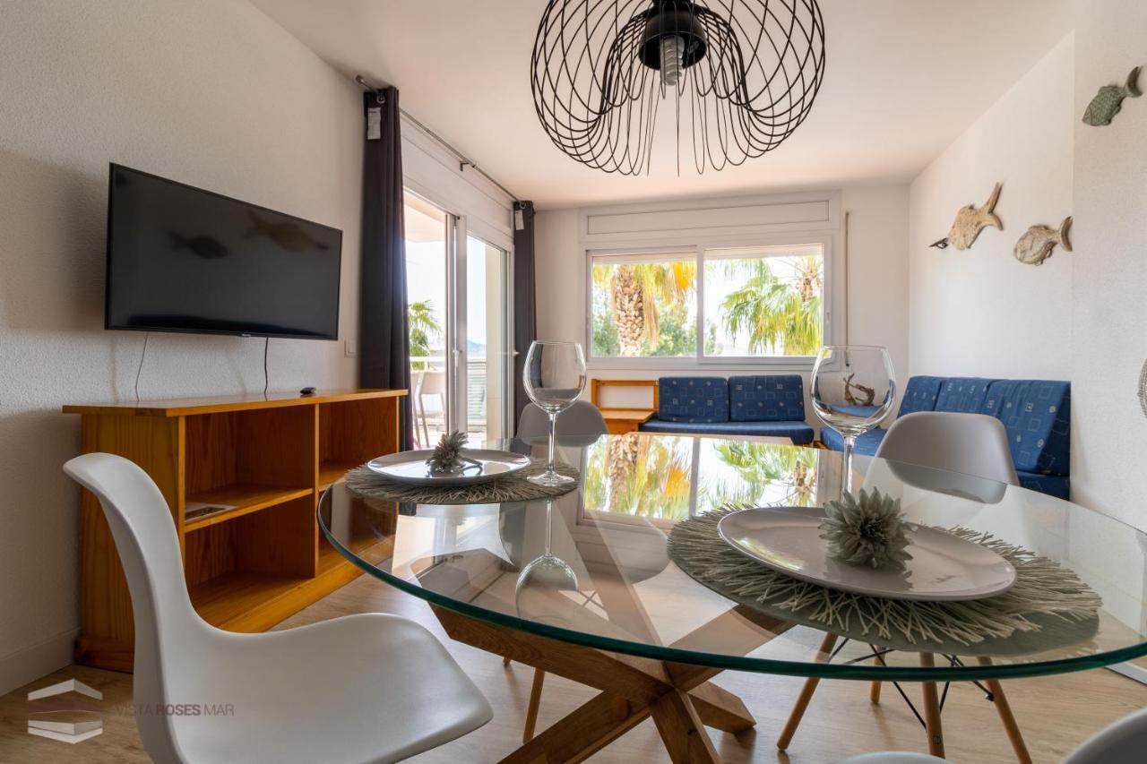 Vista Roses Mar - Apartamento Con Piscina II Екстер'єр фото