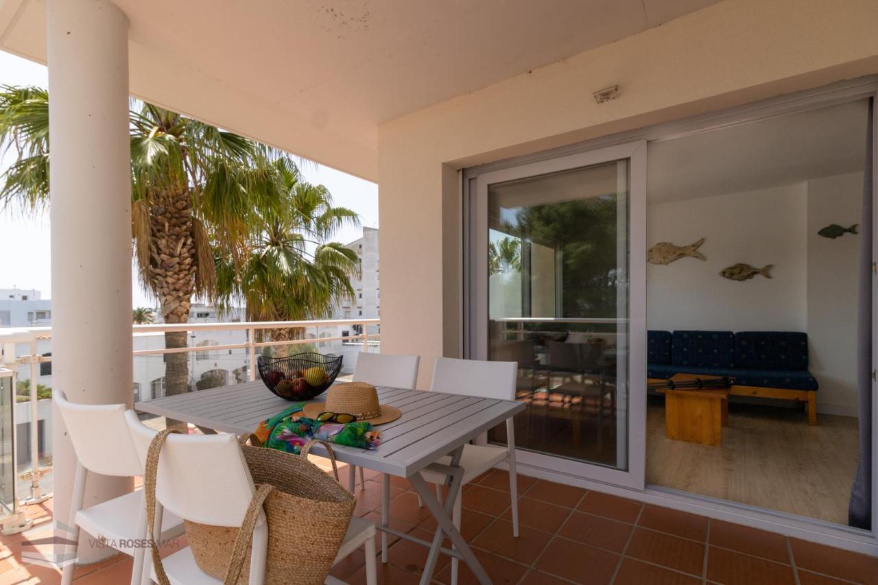 Vista Roses Mar - Apartamento Con Piscina II Екстер'єр фото